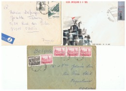 LOT DE LETTRES POLOGNE - Franking Machines (EMA)