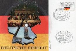 (BT2) Soundcard Nr. 7, Tonbilddokumentation "DEUTSCHE EINHEIT 3. Oktober 1990" Mi. 1478 SSt Berlin 3.10.1991 - Sonstige & Ohne Zuordnung