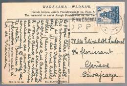 Polska, 1930, For Geneve - Lettres & Documents