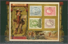 France 2016 Bloc Feuillet Timbres Correos Mexico Neuf ** - Blocks & Sheetlets & Booklets