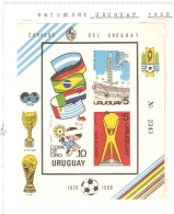 URUGUAY 1980 COPA DE ORO INPERFORATED - Coppa America