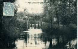 N°510 G -cpa Mauves Sur Huisne -chute D'eau Du Moulin- - Water Mills