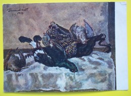 7092 Russian Art. Konchalovsky.  Still Life. Grouse And Woodcock - Peintures & Tableaux
