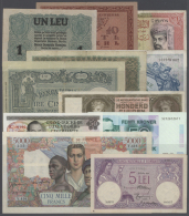 Various World Banknotes: Huge Set With 138 Banknotes And 2 Shares From All Over The World, Containing For Example... - Andere & Zonder Classificatie