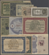 Yugoslavia: Very Nice Set With 45 Banknotes From Former Yugoslavian States, Containing Several Notes From Croatia... - Joegoslavië