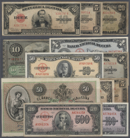 Cuba: Set Of 26 Banknotes Containing 50 Pesos 1896 (VF+), 2x 10 Pesos 1896 (XF), 2x 5 Pesos 1945. 1948 (F), 2x 10... - Cuba