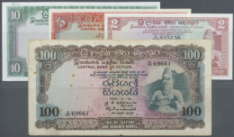 Ceylon: Huge Set With 23 Banknotes Containing 8 X 2 Rupees Dated 1969, 1970, 1971 Febraury And June, 1972, 1973,... - Sri Lanka