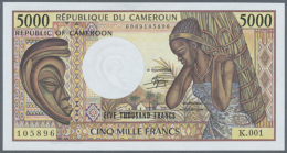 Cameroon: 5000 Francs ND(1981) P. 19 In Condition: AUNC. (D) - Cameroon