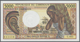 Cameroun: 5000 Francs ND P. 19 In Crisp Original Condition: UNC. (D) - Cameroun