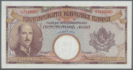 Bulgaria: 500 Leva 1938, P.55 In Excellent Condition, Just A Few Minor Creases In The Paper. Condition: AUNC (D) - Bulgarie