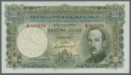 Bulgaria: 200 Leva 1929 P. 50 In Crisp Original Condition: UNC. (D) - Bulgarie