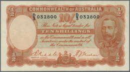 Australia: 10 Shillings ND(1936-39) P. 21, Issued In The Depression Era When 10 Shillings Were 3-4 Days Wages For... - Other & Unclassified