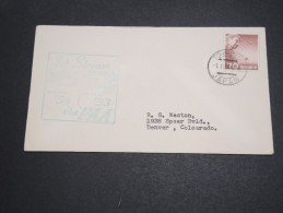JAPON- Enveloppe 1 Er Vol  Japon / Hawaii En 1953 - A Voir - L  4066 - Lettres & Documents