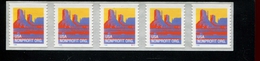 402809522 USA DB 1996 POSTFRIS MINT NEVER HINGED POSTFRISCH EINWANDFREI SCOTT 2902B 2902 B BUTTE PCN5 PLATE S111 - Roulettes (Numéros De Planches)