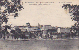 Saugues - Vue Générale Sud-Est (belle Station Estivale) Cure D'air - Circulé 1922, Sous Enveloppe - Saugues