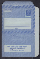 INDIA,  POSTAL STATIONERY, INLAND LETTER CARD, Ashok Pillar, Lions, Advertisement, Pay Your Taxes, Live Peacefully - Inland Letter Cards