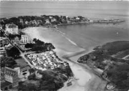 35-SAINT-LUMAIRE- VUE AERIENNE DU CAMPING, LA PLAGE VERS LA POINTE DU DECOLLE - Saint-Lunaire