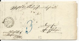 ALLEMAGNE - 1856 - LETTRE De KIRCHHEIM (BADEN WÜRTT.) - Covers & Documents
