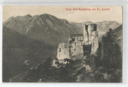 Autriche - Tyrol - Ruine Ober Reichenberg Und Piz Umbrail 1904  Ed Figl Et Co Boezn 1379 - Autres & Non Classés