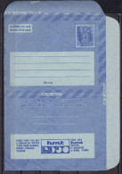 INDIA,  POSTAL STATIONERY, INLAND LETTER CARD, Ashok Pillar, Lions, Advertisement, HMT Watches - Inland Letter Cards