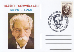 50267- ALBERT SCHWEITZER, DOCTOR, MISSIONAR, SPECIAL POSTMARK, 2005, ROMANIA - Albert Schweitzer