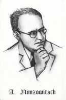 50344- A. NIMZOWITSCH, CHESS MASTER - Chess