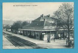 CPA 584 - Chemin De Fer La Gare De MONTMELIAN 73 - Montmelian