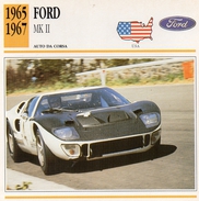 Auto Da Collezione  "Ford  1965  MK II"  (U.S.A.) - Moteurs