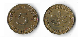 Allemagne 5 Pfennig - 1949 J - 5 Pfennig