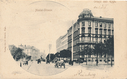 RIGA - 1902 , Nicolai-Strasse - Lettonia