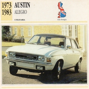 Auto Da Collezione  "Austin  1973  Allegro"  (Gran Bretagna.) - Moteurs
