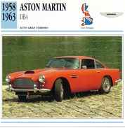 Auto Da Collezione  "Aston Martin  1958  DB4"  (Gran Bretagna.) - Motoren