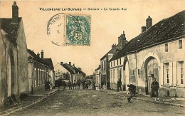 89 - 041016 - VILLENEUVE LA GUYARD - Bichain - La Grande Rue - Villeneuve-la-Guyard