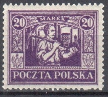 Poland 1922 Union Of Upper Silesia With Poland - Mi. 15 - MNH (**) - Unused Stamps