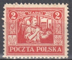 Poland 1922 Union Of Upper Silesia With Poland - Mi. 19 - MLH (*) - Ungebraucht