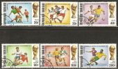 Togo 1974 Mi# 1017-1022 A Used - World Soccer Championships, Munich - 1974 – West Germany