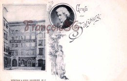 Gruss Aus Salzburg  - Mozart Ceburtshaus - Würthle &amp; Sohn - Perfect Condition - 2 Scans - Salzburg Stadt