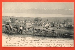 FIA-03  Begnins, Vignerons Au Travail Au Printemps. Cachet Begnins 1902 Précurseur. - Begnins