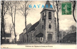 95 Extérieur De L'église De ROISSY-en-FRANCE   (Recto/Verso) - Roissy En France