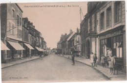 CHATEAUNEUF-EN-THYMERAIS - Rue Grande - Bar De L'hôtel De Ville - Belle Carte !!!!!!!!!!!! - Châteauneuf