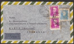 Brazil Limeira 1958 / Air Mail Sent To Germany - Lettres & Documents