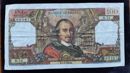 Billet De 100 Francs "Corneille" 1965. D.74 - 100 F 1964-1979 ''Corneille''