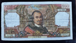 Billet De 100 Francs "Corneille" 1966. A.188 - 100 F 1964-1979 ''Corneille''