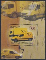 MACEDONIA/Mazedonien EUROPA 2013 "The Postman Van" Block** - 2013