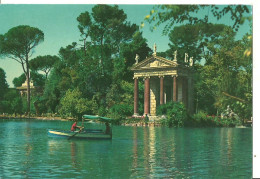 Roma (Lazio) Villa Borghese, Il Laghetto Con Barca, The Little Lake, Le Petit Lac, Der See - Parchi & Giardini