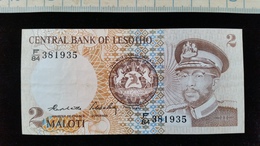 Billet De 2 Maloti Lesotho Neuf - Lesoto