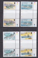 South Georgia 2001 Auxiliary Fleet 4v Gutter ** Mnh (32620A) - South Georgia