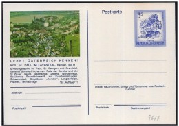 Austria/Autriche: Intero, Stationery, Entier, Monastero Benedettino, Monastère Bénédictin, Benedictine Monastery - Abdijen En Kloosters