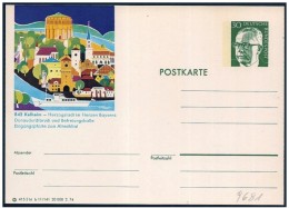 Germania/Germany/Allemagne: Intero Stationery, Entier, Abbazia, Abbey - Abbayes & Monastères