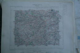 62-ST SAINT OMER-CARTE GEOGRAPHIQUE 1890-WIEQUINGHEM-COURSET-THEROUANNE-VERCHIN-BOMY-WISMES-BLEQUIN-COYECQUES-DELETTES- - Geographical Maps